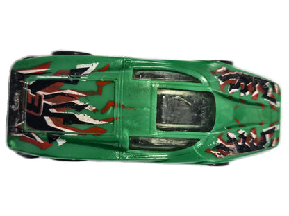 SILVER BULLET, Hot Wheels 1974, Vintage Die cast, Zielony, 1:64, Resoraki – zdjęcie 8