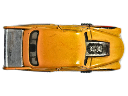 '49 DRAG MERC, Hot Wheels 2010, Die cast E39, Żółty, 1:64, Resoraki – zdjęcie 8
