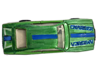 DODGE CHARGER „AMERICAN CHARGER”, Zylmex ok 1977–82, Die cast, 1:68 – zdjęcie 8