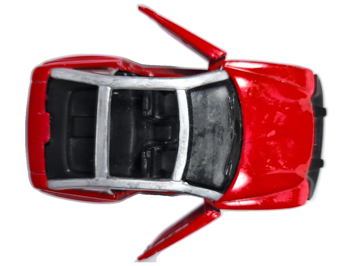 JEEP JEEPSTER, Maisto 2000, Die cast, Czerwony, 1:38, Resoraki – zdjęcie 8