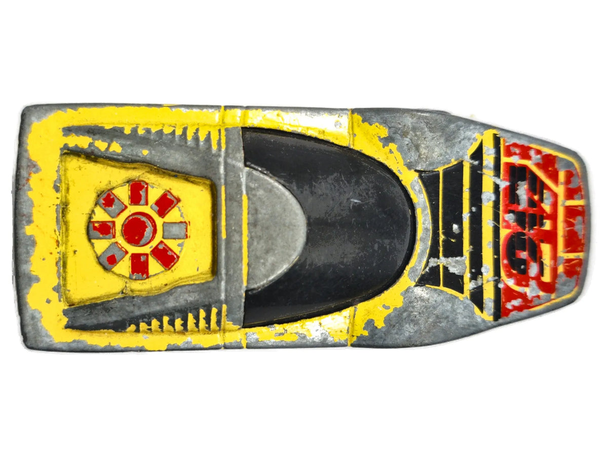 SUPER G.T., Matchbox 1985, Vintage Die cast BP 31/32, Szary, 1:64, Resoraki – zdjęcie 8