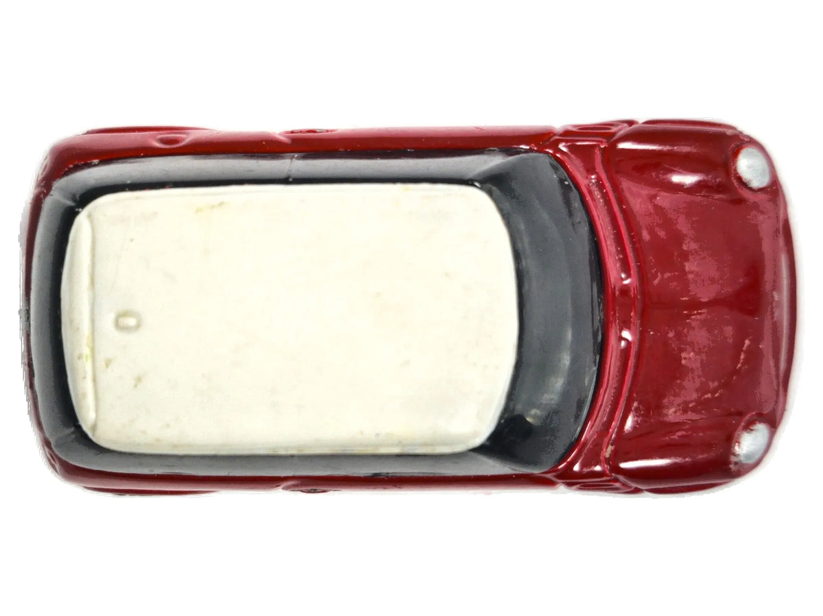 MINI COOPER, Maisto, Die cast, Biały i Bordowy, 1:64, Resoraki – zdjęcie 8