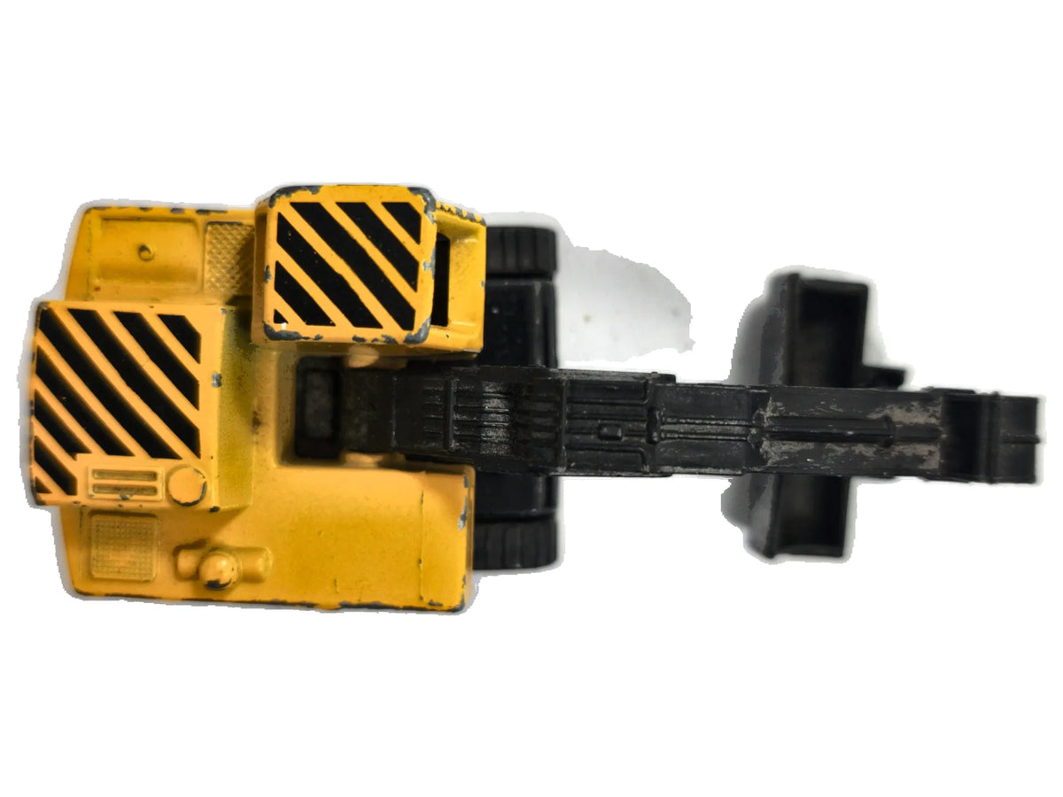 Koparka EXCAVATOR Matchbox 1980 Żółty 1:64 Made in Macau – zdjęcie 8