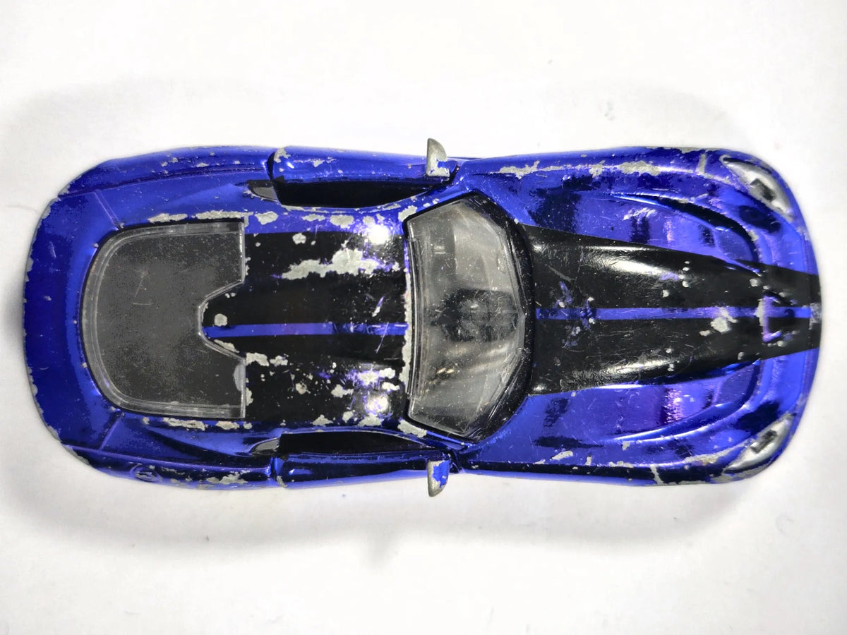 DODGE VIPER, Majorette 2016, Die cast REF:238B, Niebieski, 1:60, Resoraki – zdjęcie 8