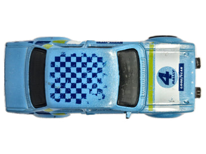 '70 FORD ESCORT RS1600, Hot Wheels 2014, Die cast, Błękitny, 1:55, Resoraki – zdjęcie 8