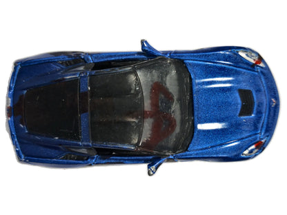 2014 Corvette Stingray Bburago 2014 Niebieski 1:60 – zdjęcie 8