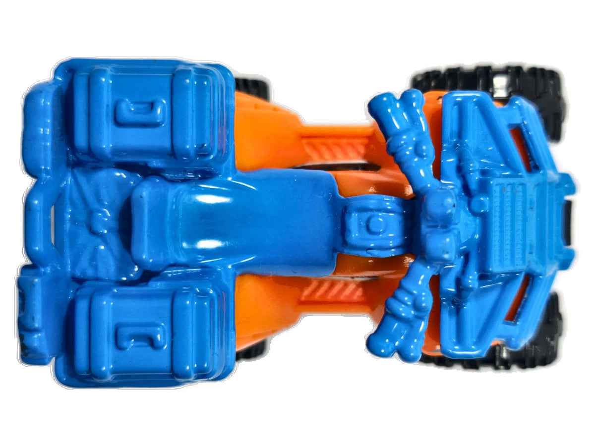 Sand Shredder Quad, Matchbox 2012, Niebieski, Pomarańcz, Die cast, Resoraki – zdjęcie 8