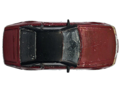 MERCEDES-BENZ 500 SL, Vintage Old Maisto, Die cast, Czerwony 1:60, Resoraki – zdjęcie 8