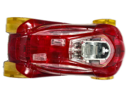 Vendetta Hot Wheels 2005 Czerwony Przeźroczysty 1:64 – zdjęcie 8