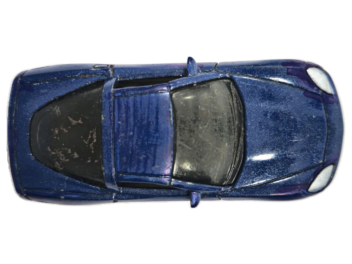 CHEVROLET CORVETTE, Matchbox 2003, Die cast MB630, Niebieski, 1:64 – zdjęcie 8