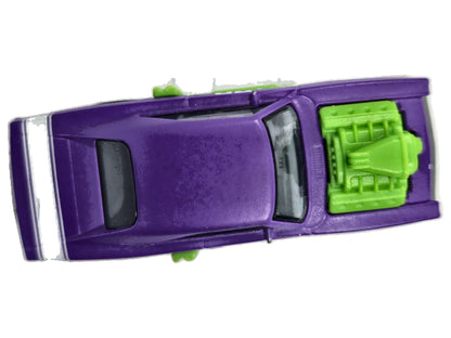 Dodge Charger R/T Majorette Tune Ups 1:64 Muscle car 76 Luzak Fioletowy – zdjęcie 8