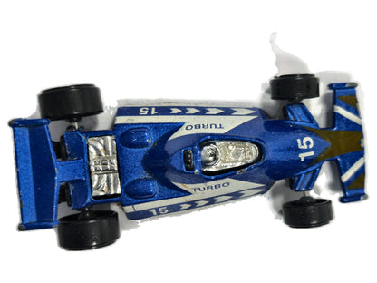Bolid F1 Maisto 1:64 Bolid F1 TURBO Luzak Niebieski – zdjęcie 8