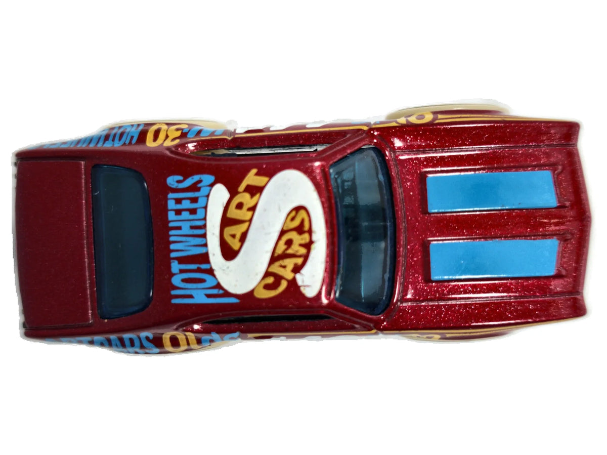 Oldsmobile 442 W-30 Hot Wheels 2006 1:64 CAR CRAFT Luzak Bordowy Muscle Car – zdjęcie 8