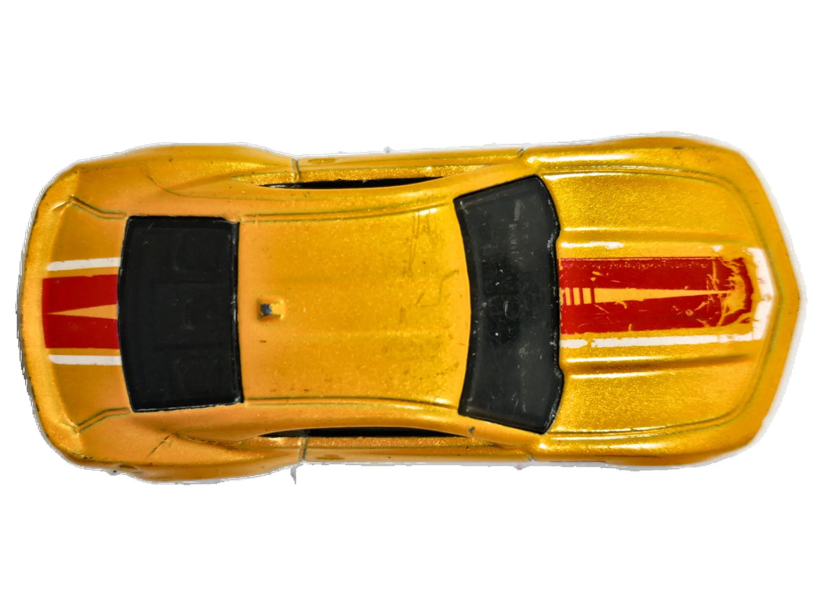 Chevrolet Camaro ZL1 Hot Wheels 2015 1:64 Luzak Żółty Muscle Car – zdjęcie 8