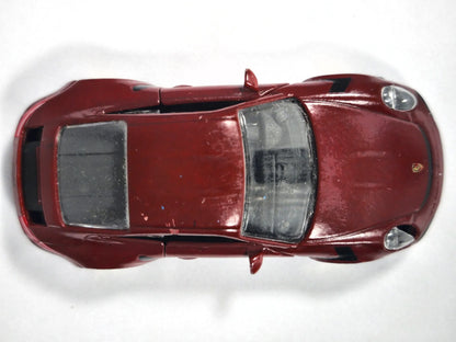 PORSCHE 911 GT3 RS, Majorette, Die cast 209H, Bordowy, 1:64, Resoraki – zdjęcie 8
