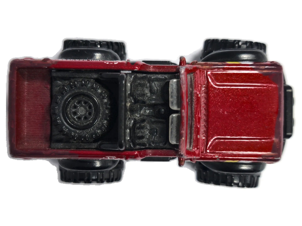 INTERNATIONAL SCOUT 4X4, Matchbox 2012, Die cast MB864, Czerwony, 1:64 – zdjęcie 8