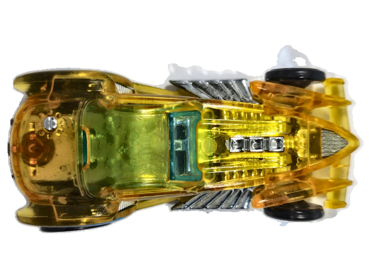 BURL-ESQUE, Hot Wheels 2012, Die cast, Żółty Przeźroczysty, 1:64, Resoraki – zdjęcie 8