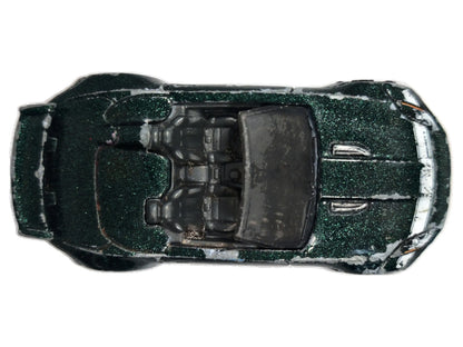 Jaguar F-Type Project 7 Hot Wheels 2015 Zielony 1:68 – zdjęcie 8