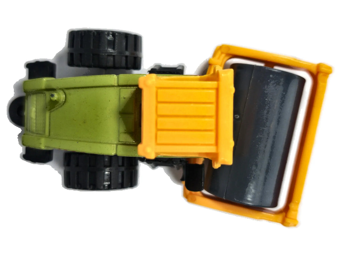 ROAD ROLLER Classic 604, Walec drogowy, Die cast SRR604 Żółty 1:64 Resoraki – zdjęcie 8
