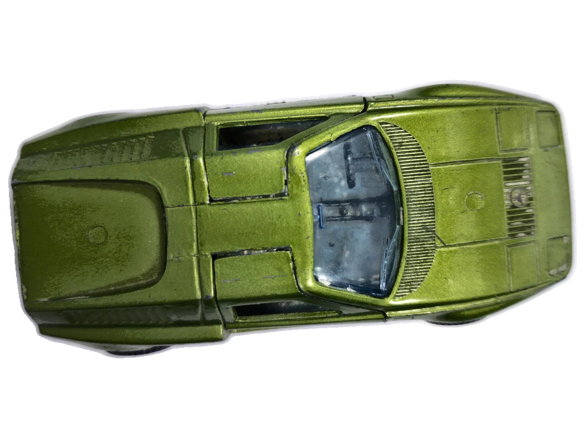 Mercedes C111 Politoys '70 Zielony 1:43 Made in Italy 2xMetal – zdjęcie 8
