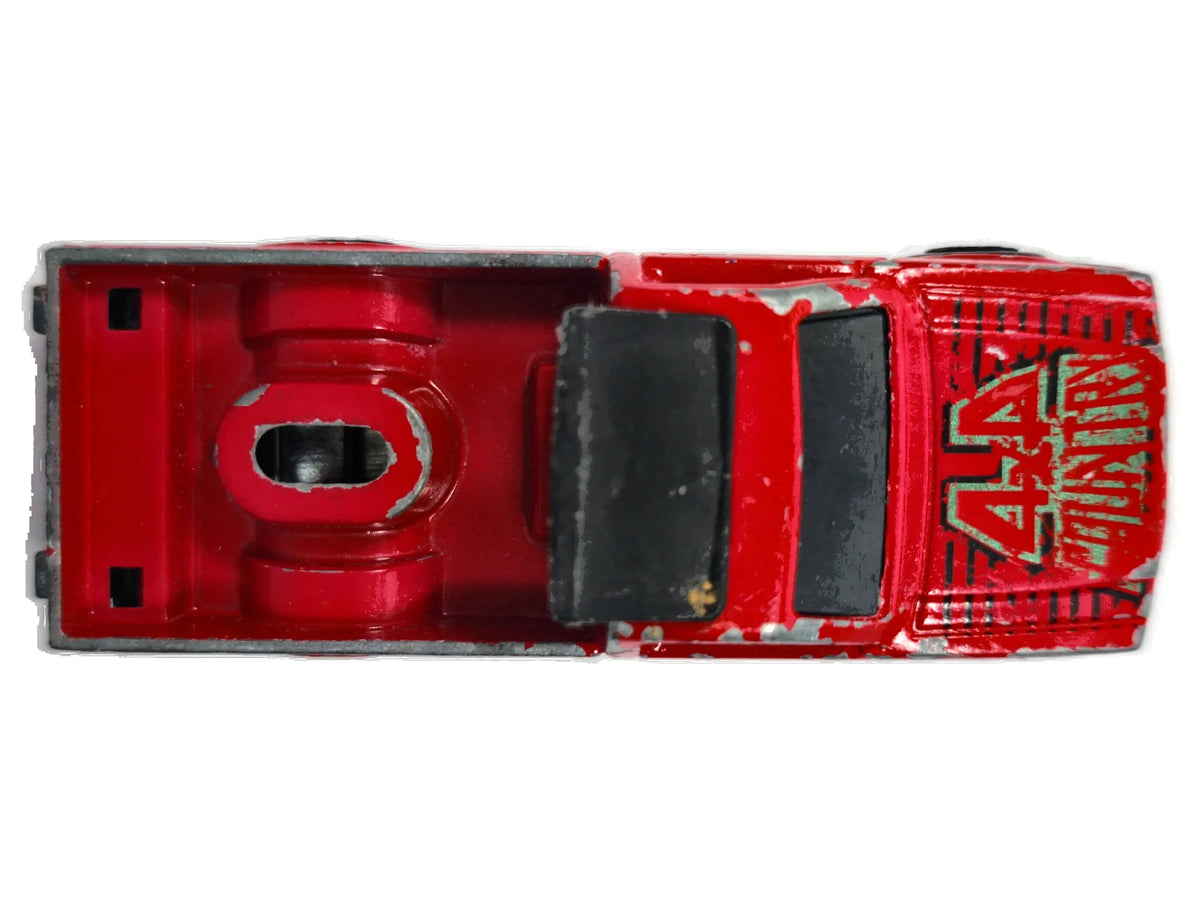 CAMPING CAR, Majorette, Vintage Die cast 112 270, Czerwony, 1:64, Resoraki – zdjęcie 8