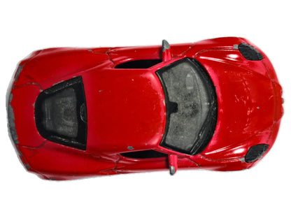 Alfa Romeo 4C Welly 1:64 Luzak Czerwony – zdjęcie 8