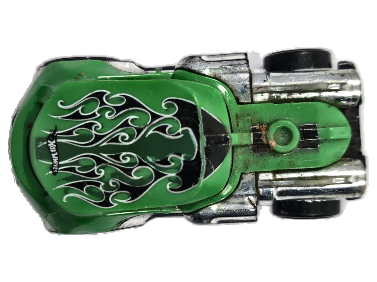 Shell Shock Hot Wheels 2006 1:64 Luzak Zielony – zdjęcie 8