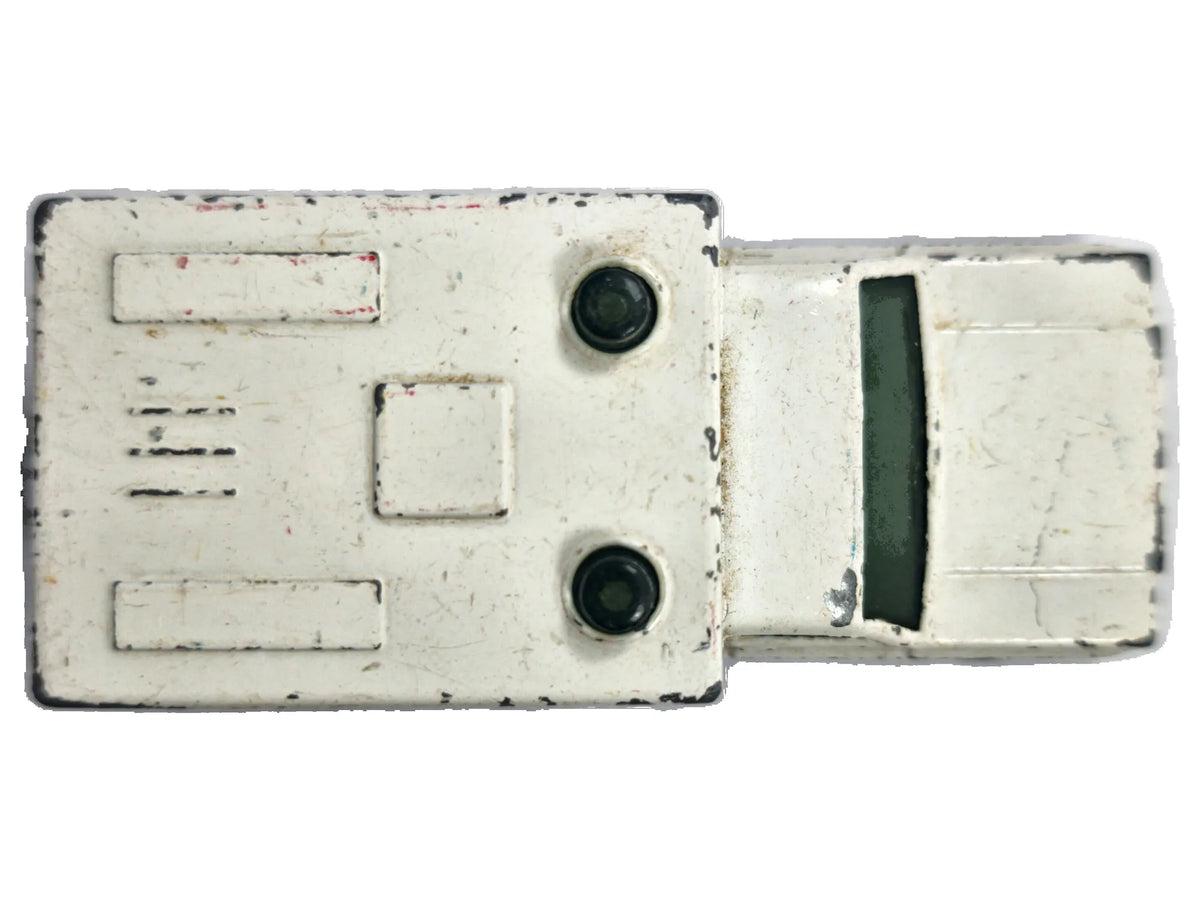 AMBULANCE Superfast Matchbox 1977 Biały 1:57 Made in England – zdjęcie 8