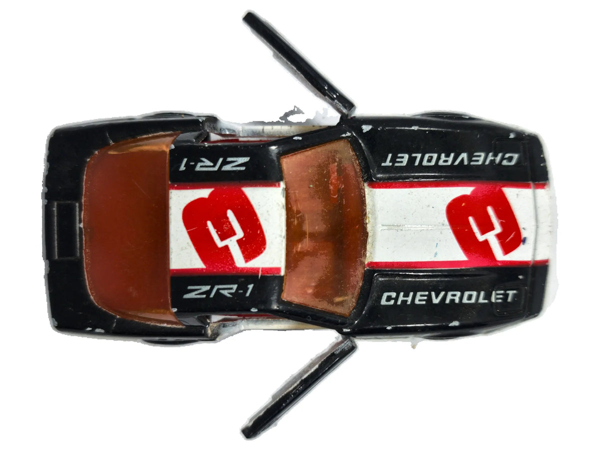 Chevrolet Corvette Majorette 1:57 Made in France 3 Luzak Biały – zdjęcie 8