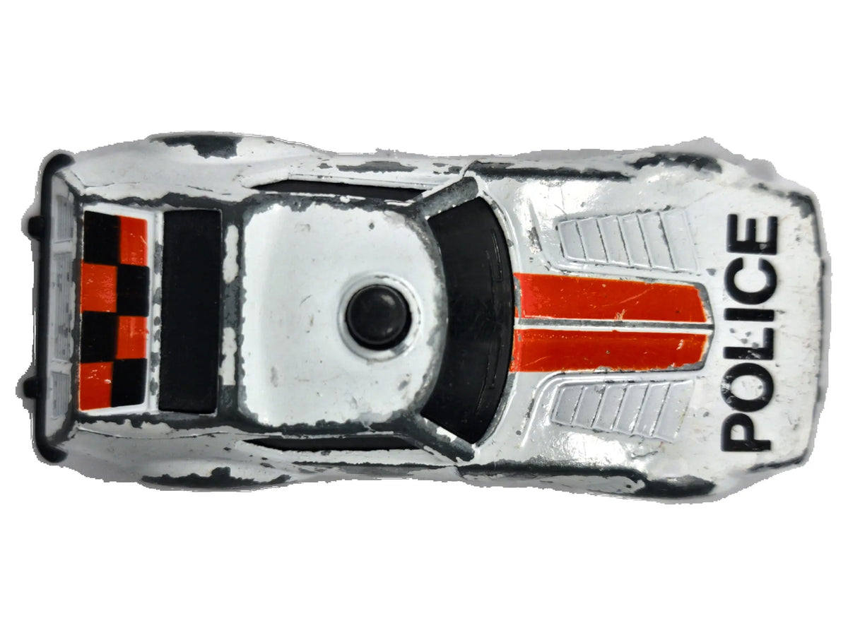 SUPER G.T. Policja Matchbox 1985 Biały 1:64 – zdjęcie 8