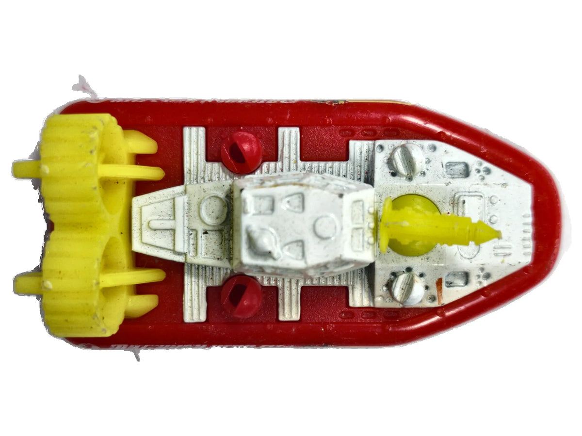 HOVERCRAFT, Matchbox 2000, Die cast, Czerwony, 1:100, Resoraki – zdjęcie 8