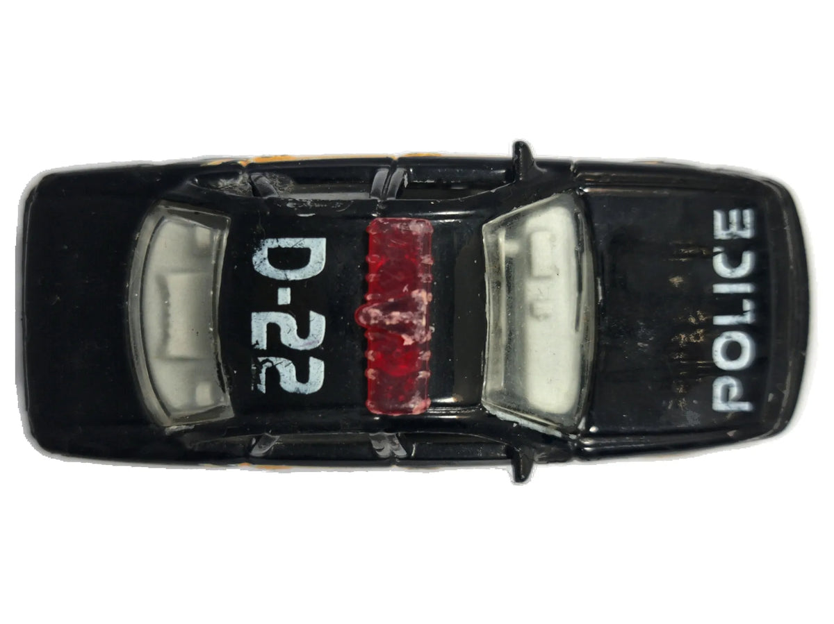 FORD CROWN VICTORIA POLICE, D-22, Matchbox 1996, Vintage Model, Czarny 1:64 – zdjęcie 8