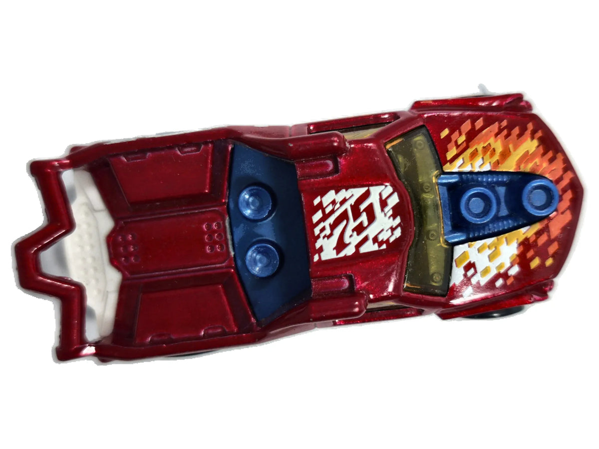 Fig Rig Hot Wheels 2012 HW CITY 1:64 Luzak Bordowy – zdjęcie 8