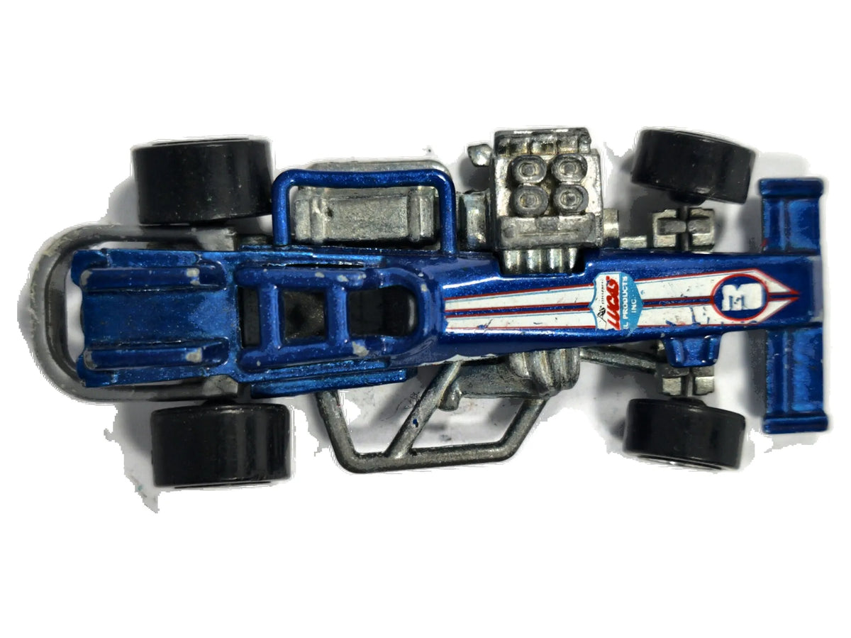 Super Modified Hot Wheels 1997 1:64 4 Luzak Niebieski 2xMetal – zdjęcie 8