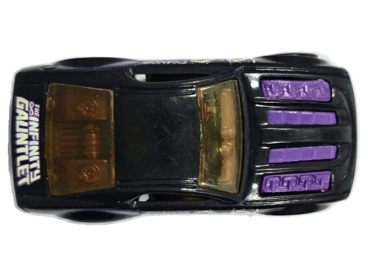 HORSEPLAY THANOS MARVL, Hot Wheels 2004, Die cast L28 Czarny 1:64, Resoraki – zdjęcie 8