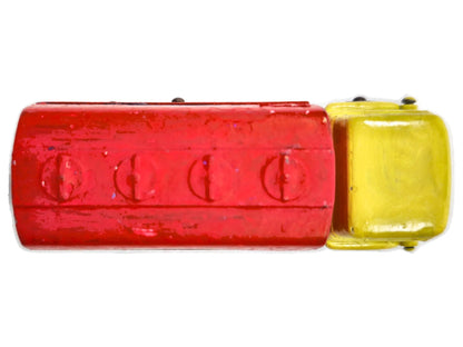 PETROL TANKER, Matchbox, Made in England, Die cast N25, Żółty 1:75 Resoraki – zdjęcie 8