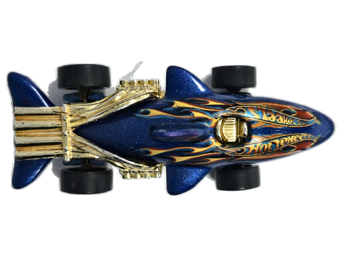 SHARKRUISER "MONSTER ACTION" Hot Wheels 2004 Niebieski 1:64 – zdjęcie 8