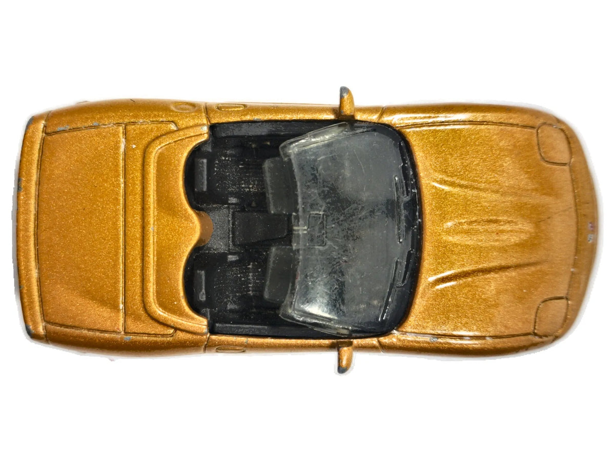 2000 CORVETTE CABRIO, Matchbox 2000, Die cast, Złoty, 1:64, Resoraki – zdjęcie 8