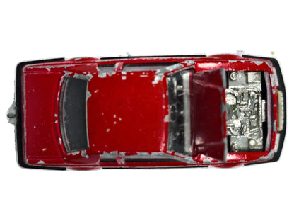 Ford Thunderbird Majorette 1:72 Made in France Luzak Czerwony 2xMetal – zdjęcie 8