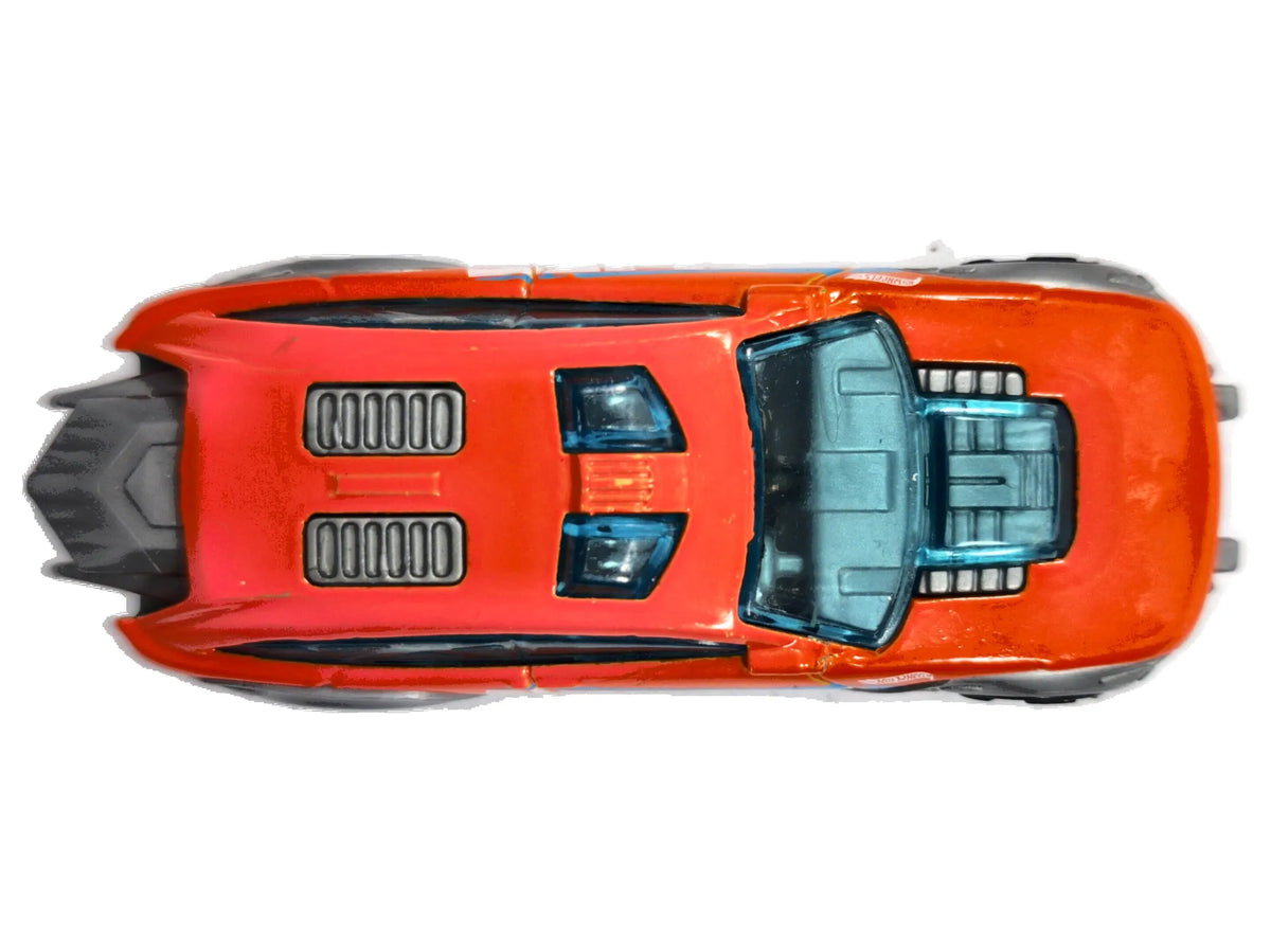 HW Pursuit Hot Wheels 2012 HW Racing 1:64 Luzak Pomarańczowy Policja – zdjęcie 8