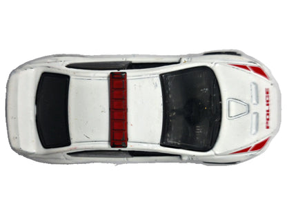 Jak Mitsubishi Lancer Evolution X Police, Die cast, Biały, 1:64, Resoraki – zdjęcie 8