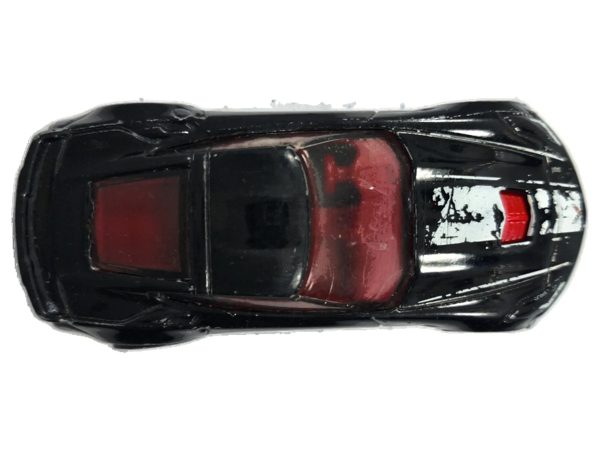 Corvette C7 Z06 Hot Wheels 2016 1:64 Luzak Czarny – zdjęcie 8