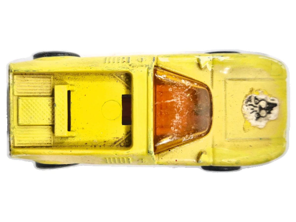 MOD ROD, Matchbox 1971, Made in England, Die cast MOD ROD NO.1, Żółty, 1:64 – zdjęcie 8