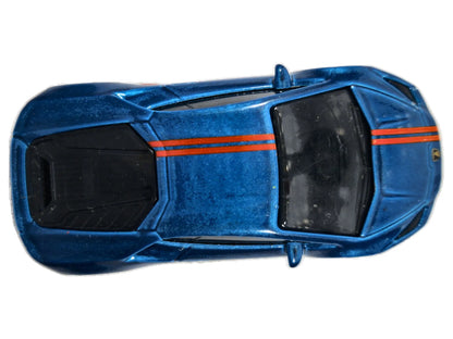 Lamborghini Huracán LP 610-4 Majorette 1:64 Luzak Niebieski – zdjęcie 8