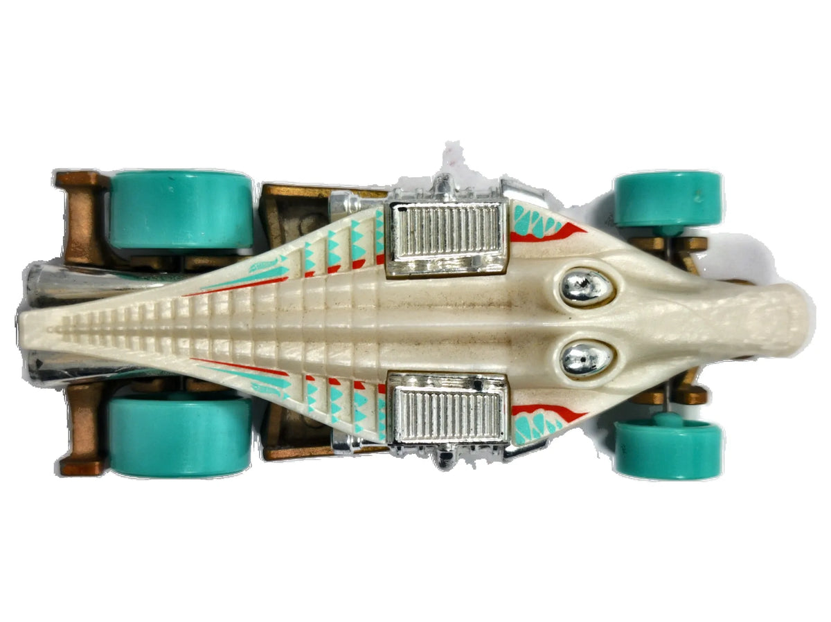 CROC ROD, Hot Wheels 2021, Die cast R1183, Złoty, 1:64, Resoraki – zdjęcie 8