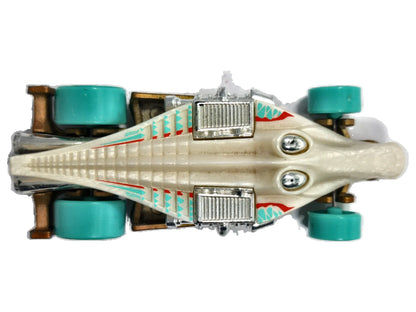 CROC ROD, Hot Wheels 2021, Die cast R1183, Złoty, 1:64, Resoraki – zdjęcie 8