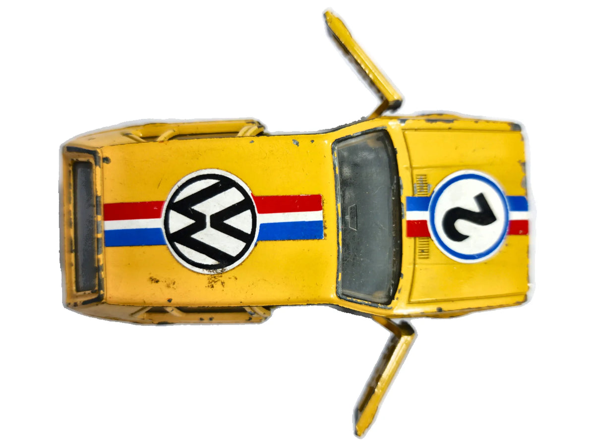 GOLF MK1 Hot Wheels '80 Żółty 1:43 Made in Italy – zdjęcie 8