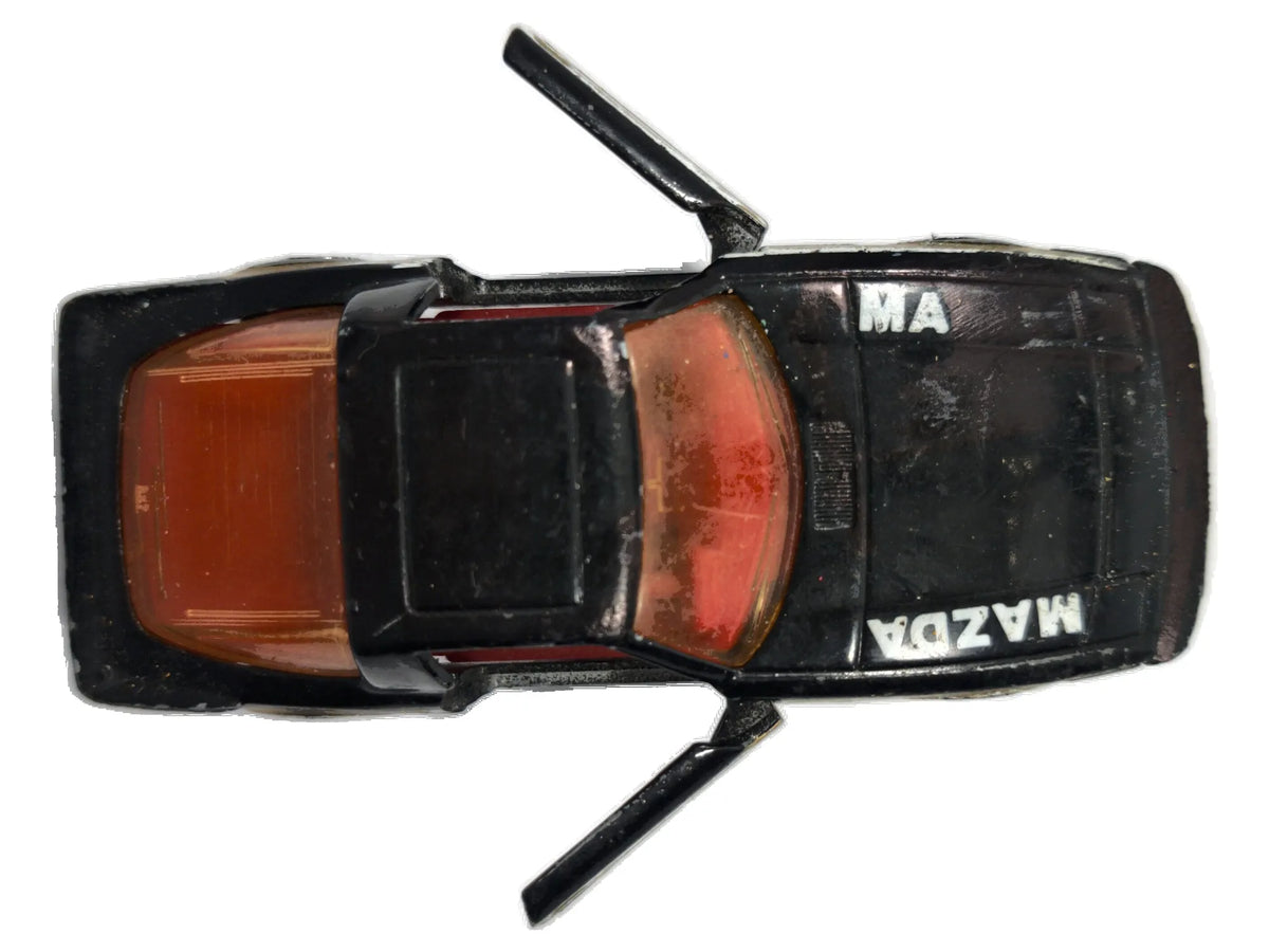 Mazda Rx7 Matchbox 1982 Czarny 1:56 Made in Macau – zdjęcie 8