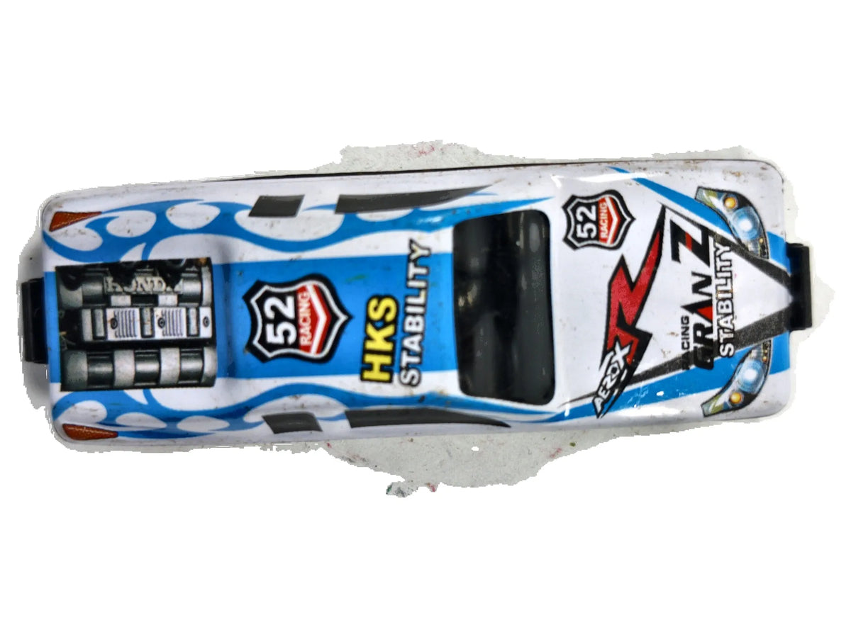 Samochód Wyścigowy 1:64 Samochód wyścigowy STABILITY Luzak Biały – zdjęcie 8