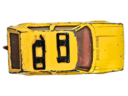 Vw Golf Superfast Matchbox 1976 Żółty 1:52 Made in England – zdjęcie 8